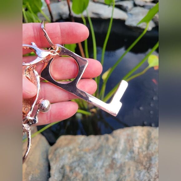 Butterfly Keychain with Door Opener - Picture 6 of 13